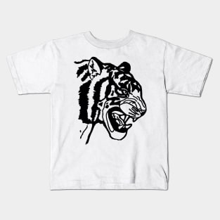 Black Tiger Kids T-Shirt